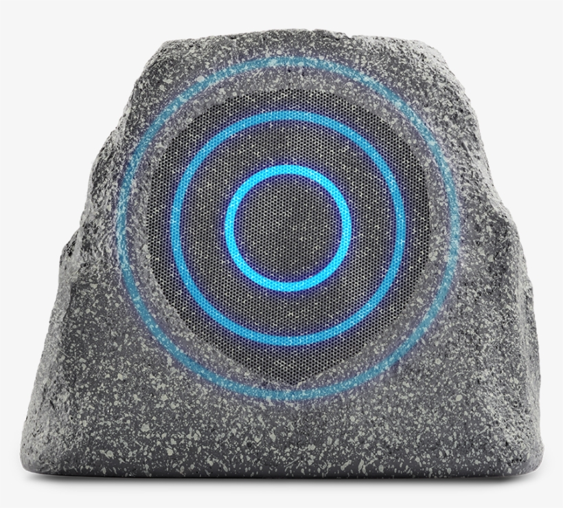 You'll Enjoy Truly Detailed, Lifelike Sound - Ion Solar Stone Glow Outdoor Speakers - Pair - Wireless, transparent png