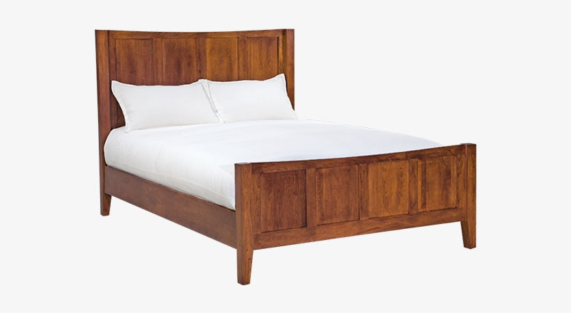 Atwood Group - Paneled King Amish Bed, transparent png
