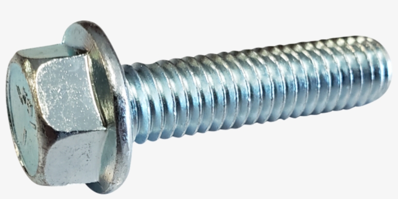 1/4-20 X 3/4″ Grade 5 Hex Head Serrated Flange Screw - Fastener, transparent png
