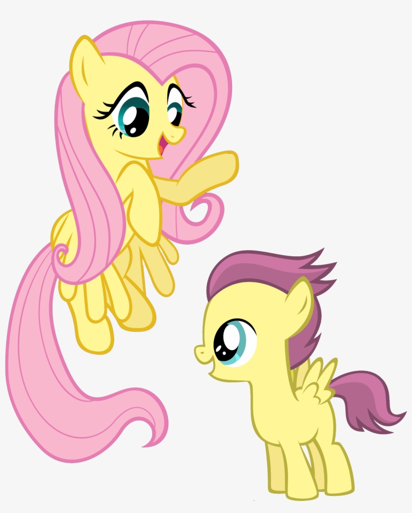 Post 124 0 22891700 1337732669 Thumb - My Little Pony Fluttershy Sister, transparent png