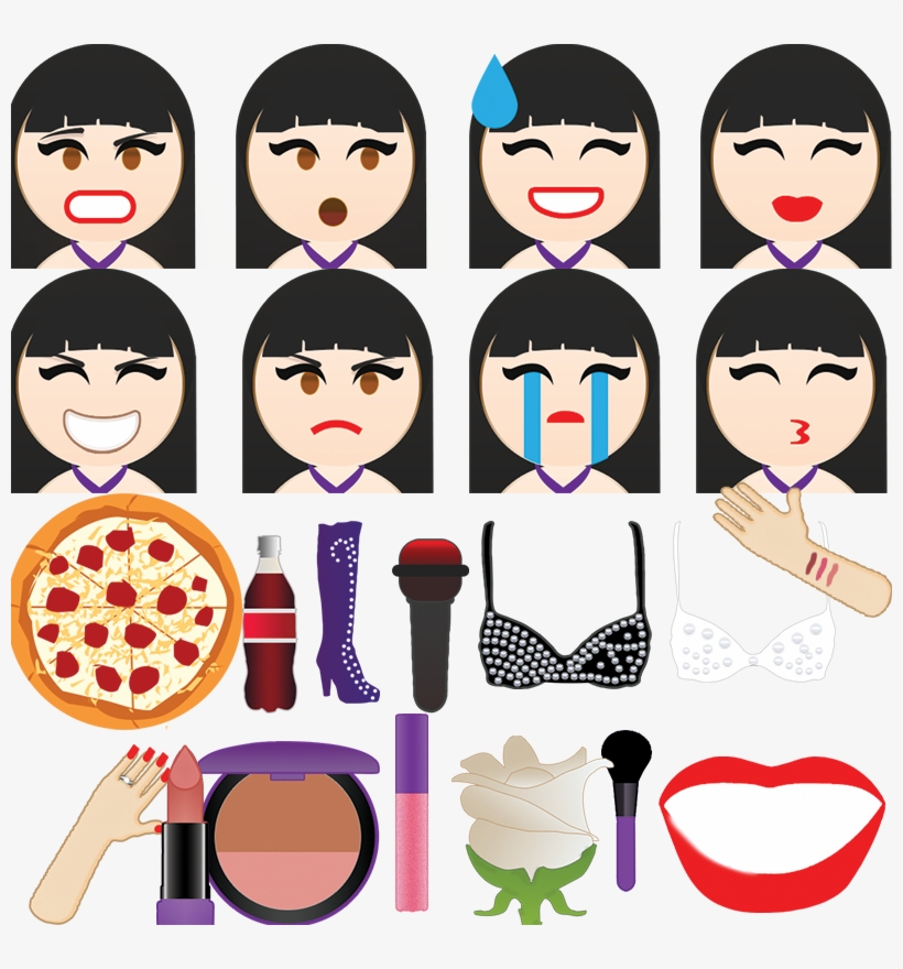 Image Of 'tejana' Emoji Sticker Pack, transparent png