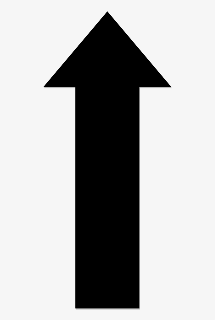 Black Upwards Arrow - Upwards Arrow, transparent png