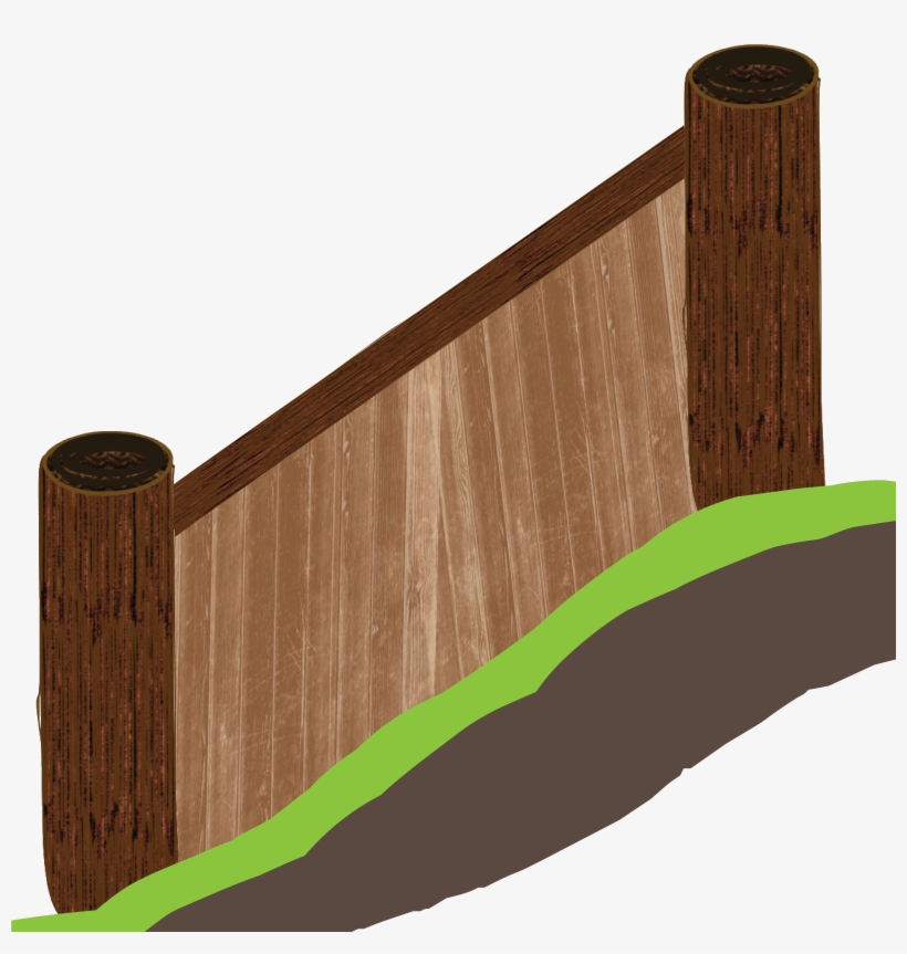 A Wood Wall, On A Slope - Plywood, transparent png