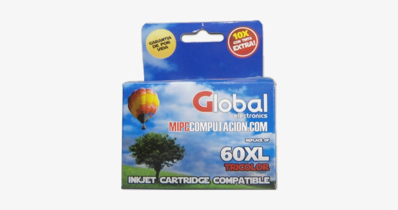 1490742933 Mipccomputacion Moreno 60xl Tricolor Alt - Cartucho Hp 664 Xl, transparent png