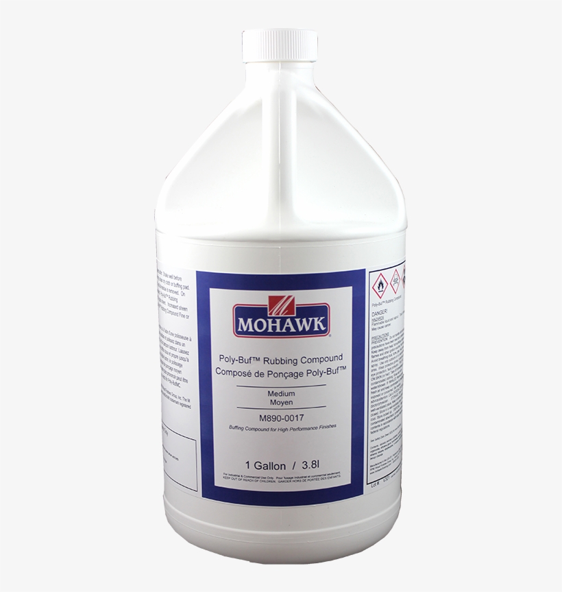 Poly-buf™ Rubbing Compound - Duracoat ? ? Pre-catalyzed Flat 10 Sheen 5 Gal, transparent png