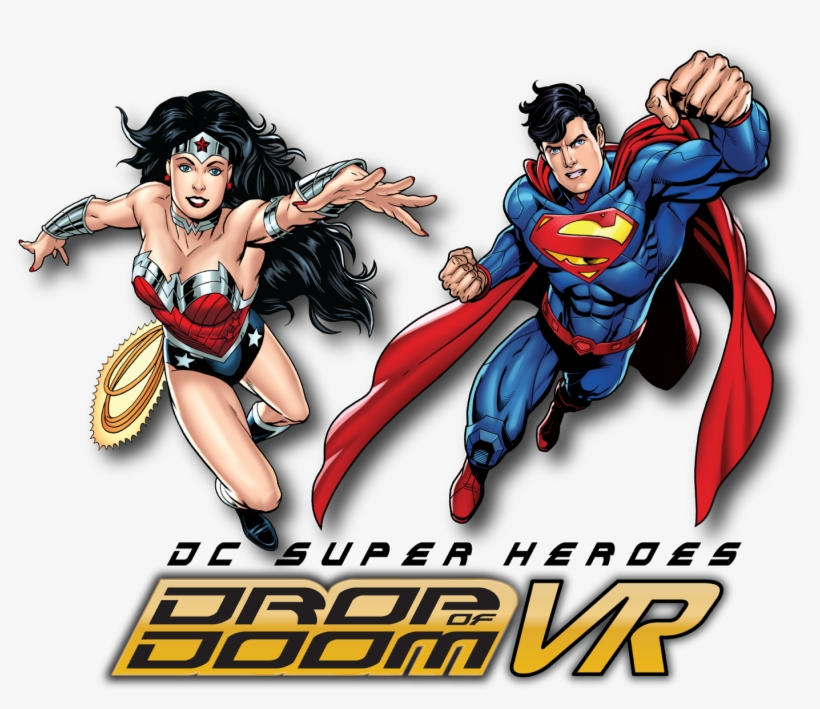 Dc Super Heroes Virtual Reality Coming To Six Flags - Under Woman Six Flags, transparent png