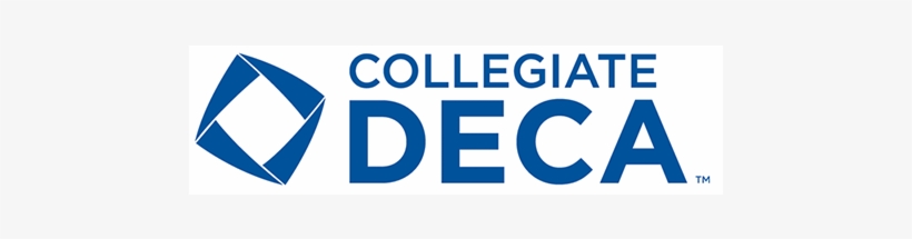 Collegiate Car Decal - Collegiate Deca Logo, transparent png