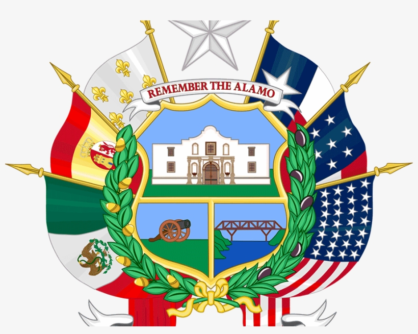 The Six Flags That Flew Over Texas - State Seal Of Texas, transparent png