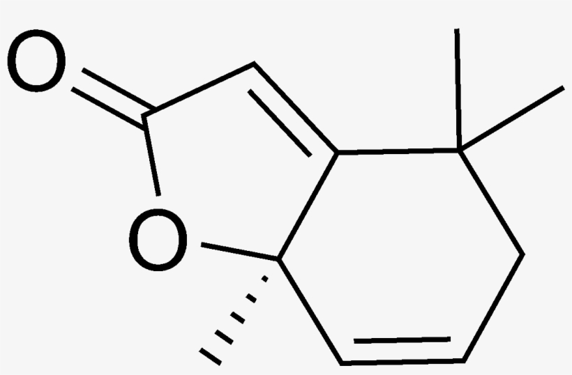Actinidiolide Chemical Structure - Chemistry, transparent png