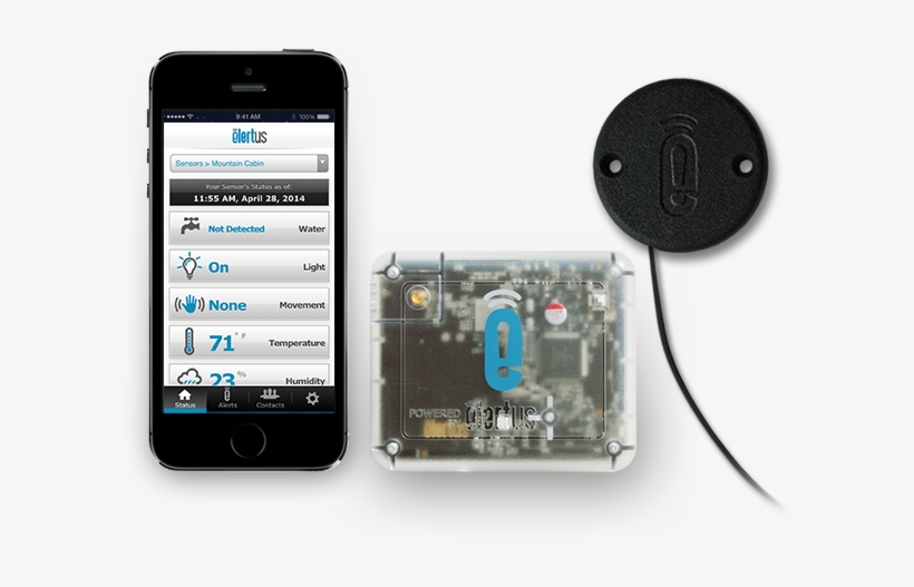 Where To Buy The Elertus Smart Sensor With Water Sensor - Elertus Alerts Elrt10-2 Wireless Remote Wine Monitoring, transparent png