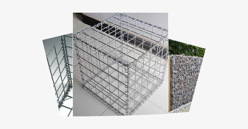 Welded Mesh Gabion Boxes - Galvanized Wire Mesh Gabion, transparent png