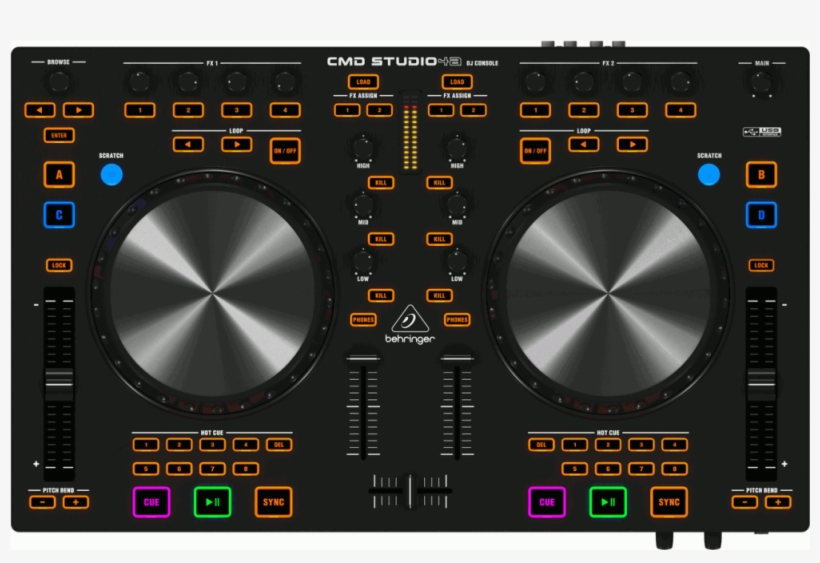 Behringer Cmd Studio 4a Dj Control Surface, transparent png