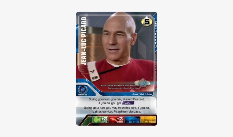 Star Trek Deck Building Game - Player, transparent png
