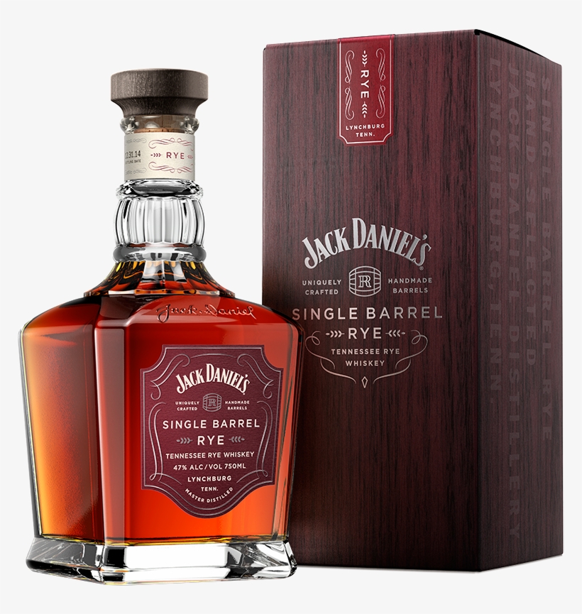 Jack Daniel's Single Barrel Rye Whiskey Review - Jack Daniel Single Barrel Rye, transparent png
