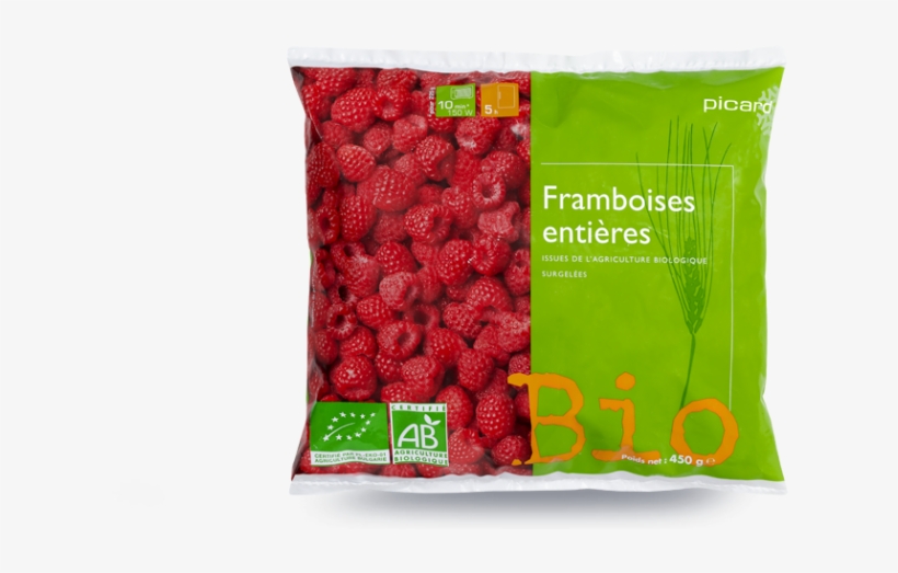 Bio Contaminated Frozen Raspberries - Food, transparent png