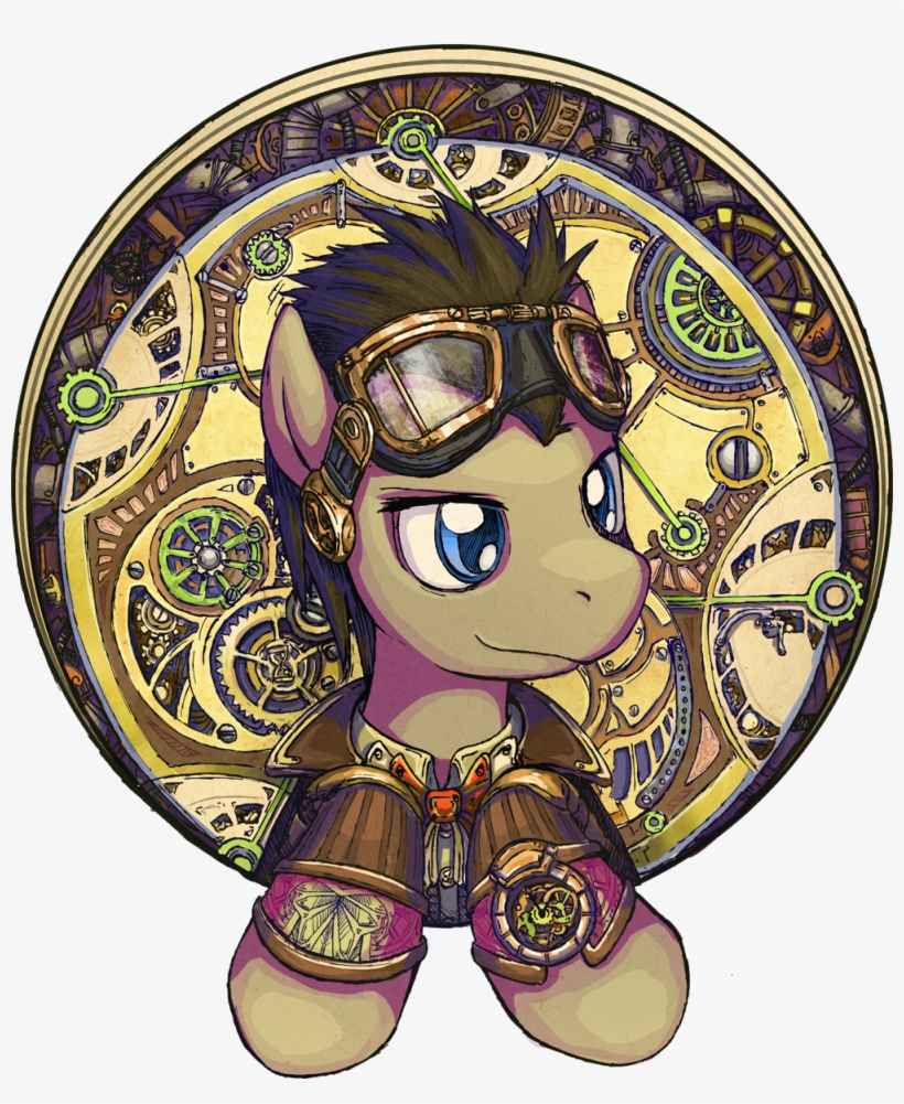 Mind=blown - Steampunk Doctor Whooves, transparent png