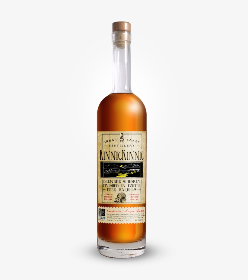 Porter Beer Finished Kinnickinnic Whiskey - Whisky, transparent png