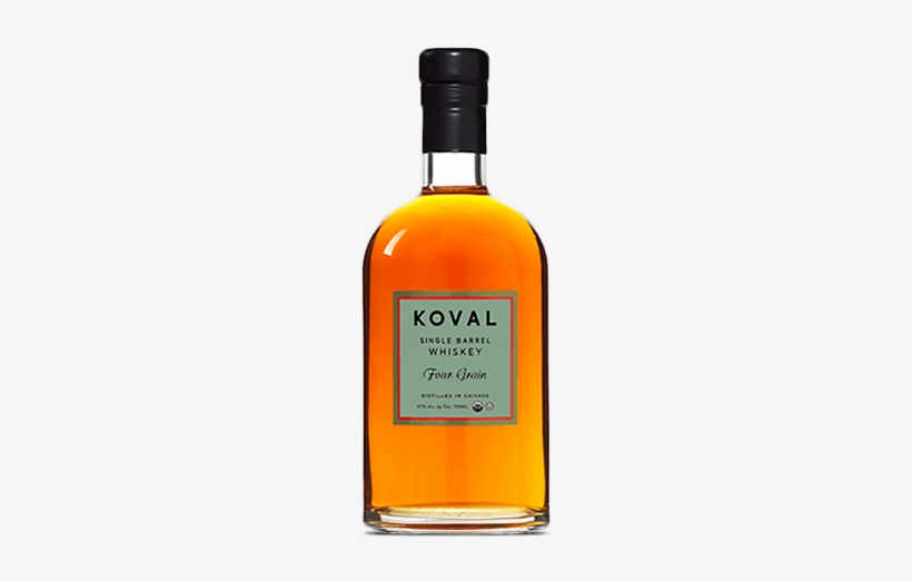 Koval Single Barrel Four Grain Whiskey - Koval Four Grain Whiskey American Single Barrel Whiskey, transparent png