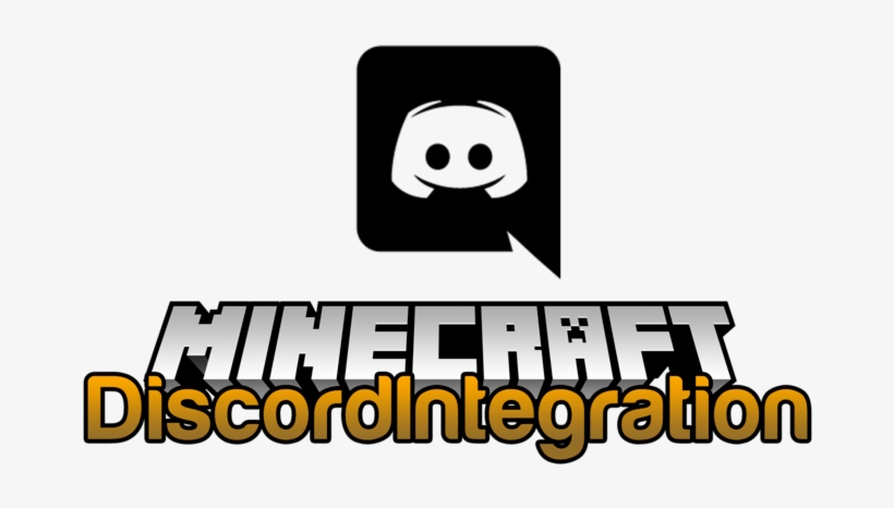 Discordintegration Mod For Minecraft Logo - Minecraft, transparent png