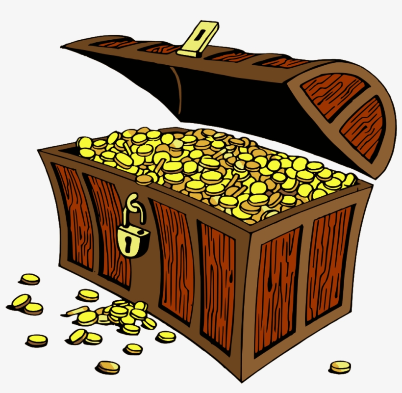 Treasure - Treasure Chest Clipart Transparent, transparent png