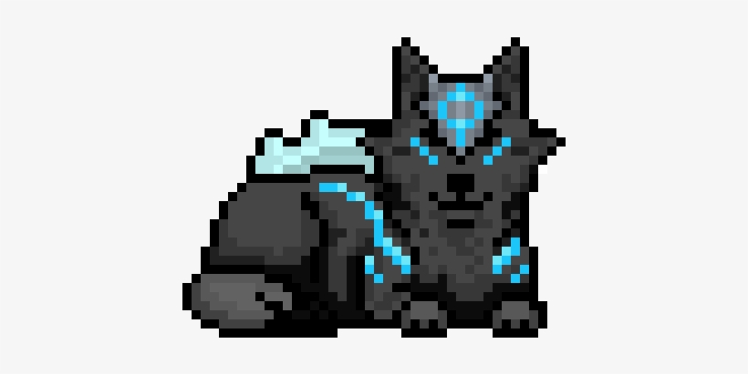 Lunar Amaterasu - Pixel Art, transparent png