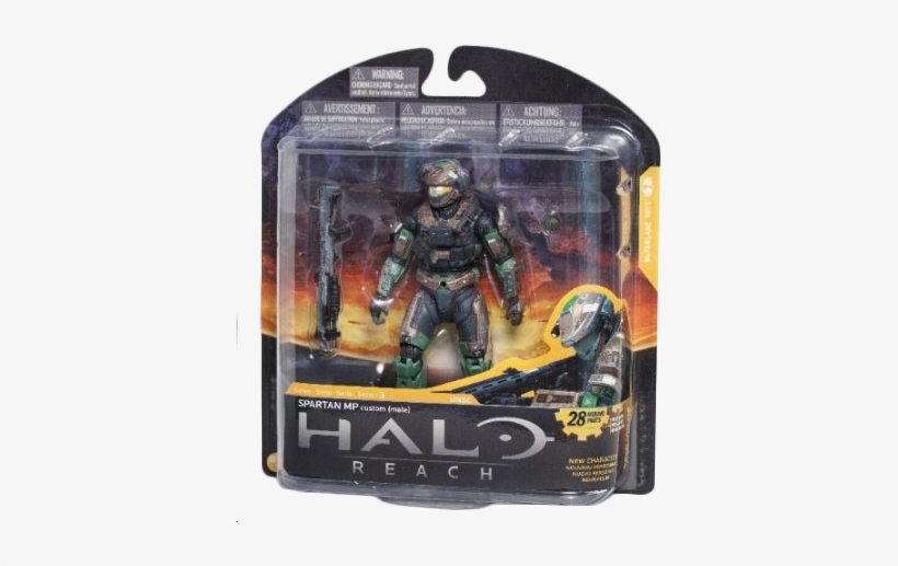 5" Spartan Mp Custom Exclusive Action Figure - Halo Reach Action Figure, transparent png
