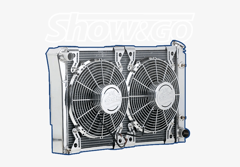 Show & Go - Becool Aluminum Radiator, transparent png