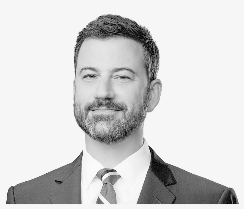 Jimmy Kimmel Black And White, transparent png