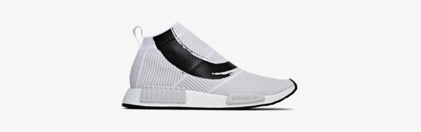 Adidas Nmd Cs1 Pk Ftwwht/ftwwht/cblack - Adidas Originals Nmd, transparent png