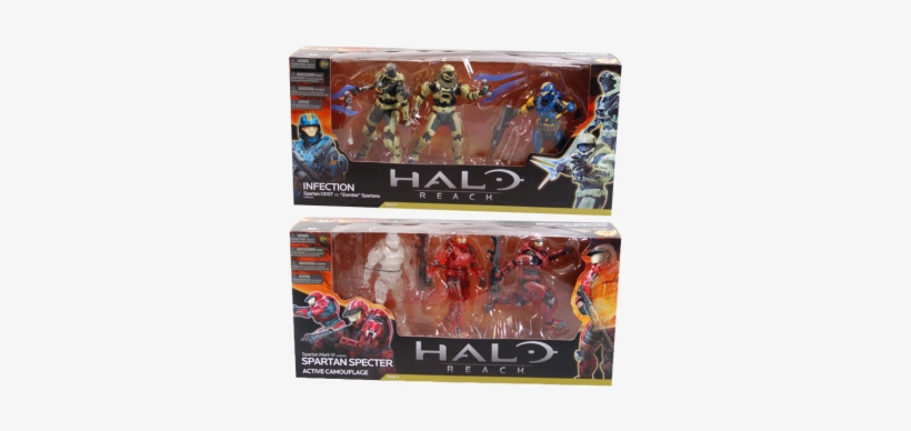 Mcfarlane Toys Halo Reach - Infection Action Figure 3-pack Halo Reach Multipacks, transparent png