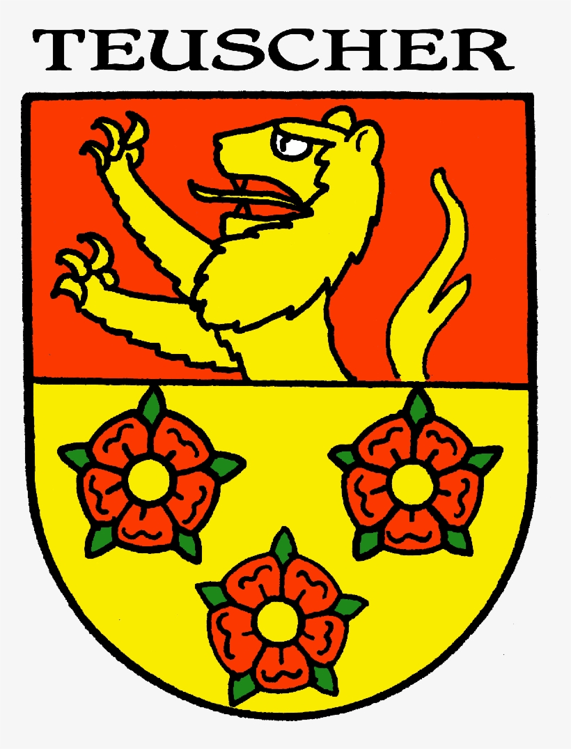 Teuscher Family Crest - Portable Network Graphics, transparent png