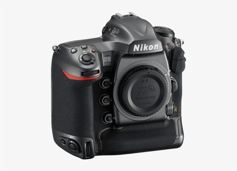 1583 D5 100th Anniversary Front - Nikon D5 100th Anniversary, transparent png