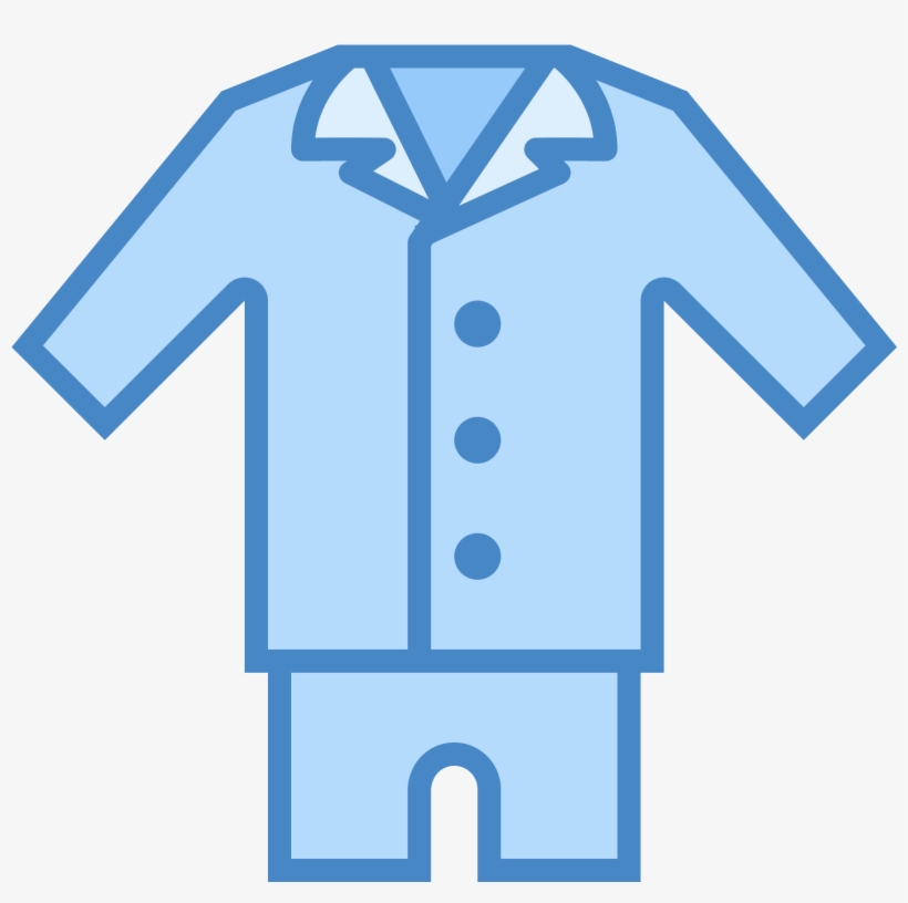 Pyjama Homme Icon - Pajamas Icon, transparent png