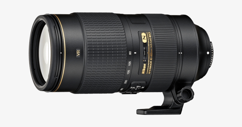 New Nikon Af-s Nikkor 80-400mm F/4.5-5.6g Ed Vr Lens, transparent png