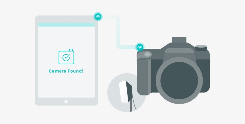 Connect To A Real Camera And Lighting System - Single-lens Reflex Camera, transparent png