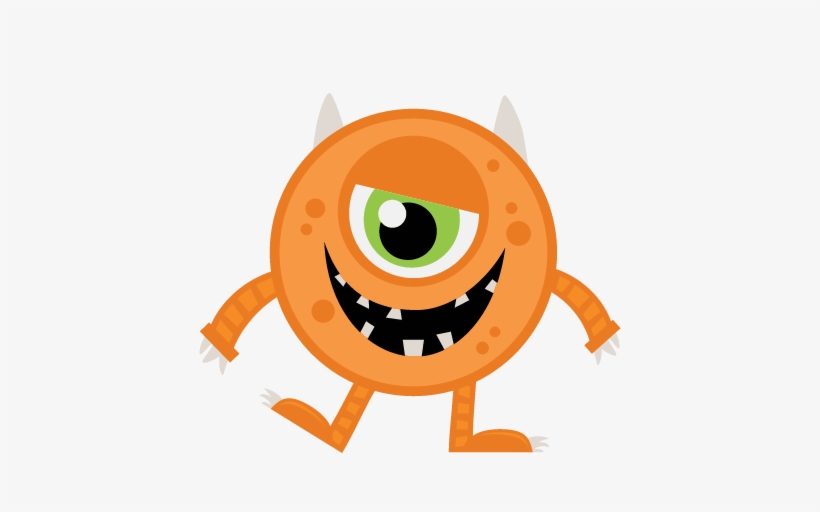 Cookie Clipart Halloween - Cute Halloween Monster Clipart, transparent png