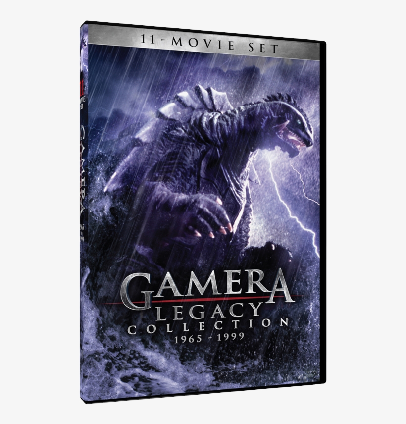 11-film Legacy Collection - Gamera: Legacy Collection (dvd), transparent png