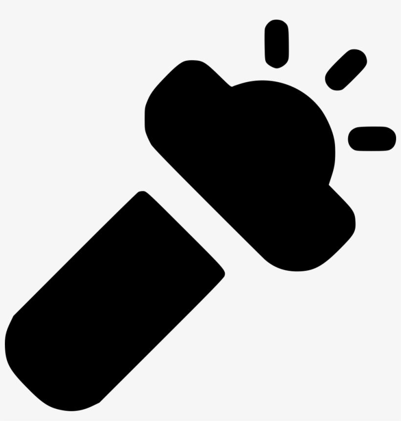 Flashlight Light Comments - Icone Chave De Boca, transparent png