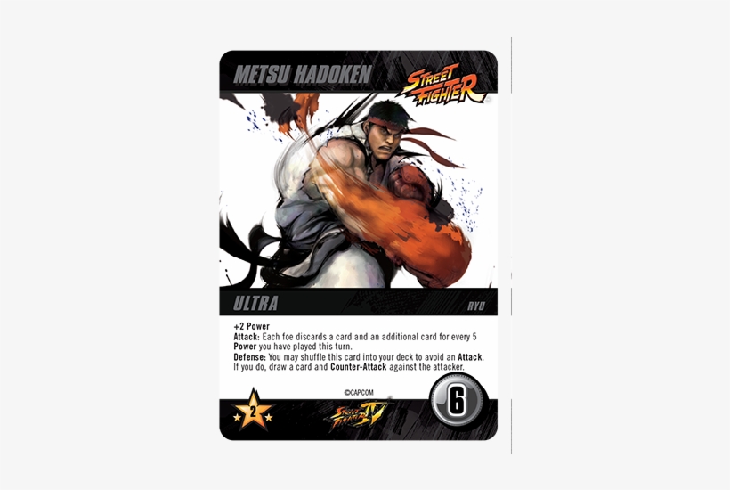 Capcom Street Fighter Deck-building Game - Street Fighter Deck Building Game Ultra, transparent png