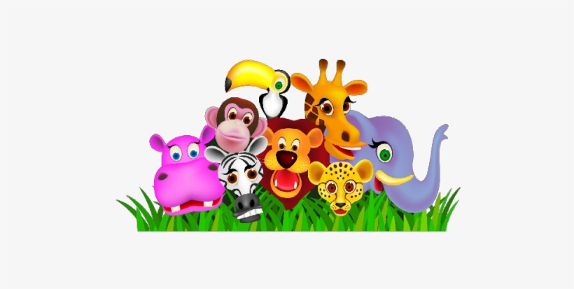 Animal Kingdom Clipart Animation - Group Of Animals Clipart, transparent png