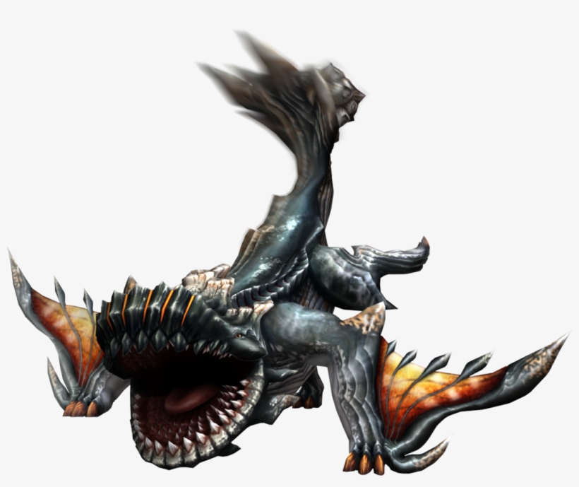 I've Described This Kaiju As "combining The Weirdness - Monster Hunter Poborubarumu, transparent png
