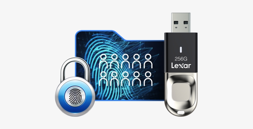 10 Fingerprint Id's - Lexar Media, Inc, transparent png