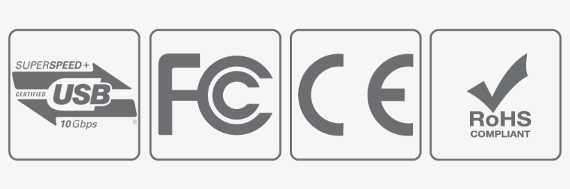 Usb C Certification Logos Group 4 Transp - Ultrasonic Bark Device, transparent png