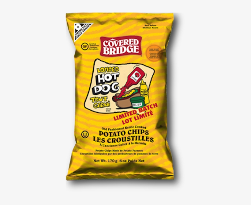 Previous - Covered Bridge Sea Salt & Vinegar Potato Chips, transparent png