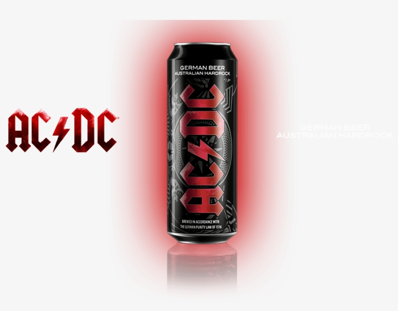 Beer And Rock Have Always Been Coupled Together Much - Beer Ac Dc Logo, transparent png