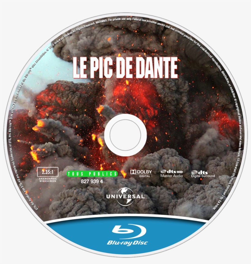 Dante's Peak Bluray Disc Image - Disk Image, transparent png
