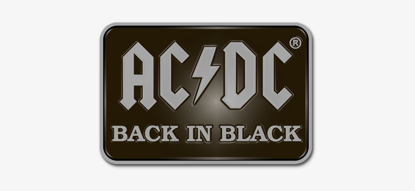 Ac/dc - Ac Dc Back In Black, transparent png