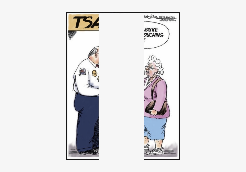 So, Even If All The Tsa Employees Were Psychologically - Airport Pat Down, transparent png