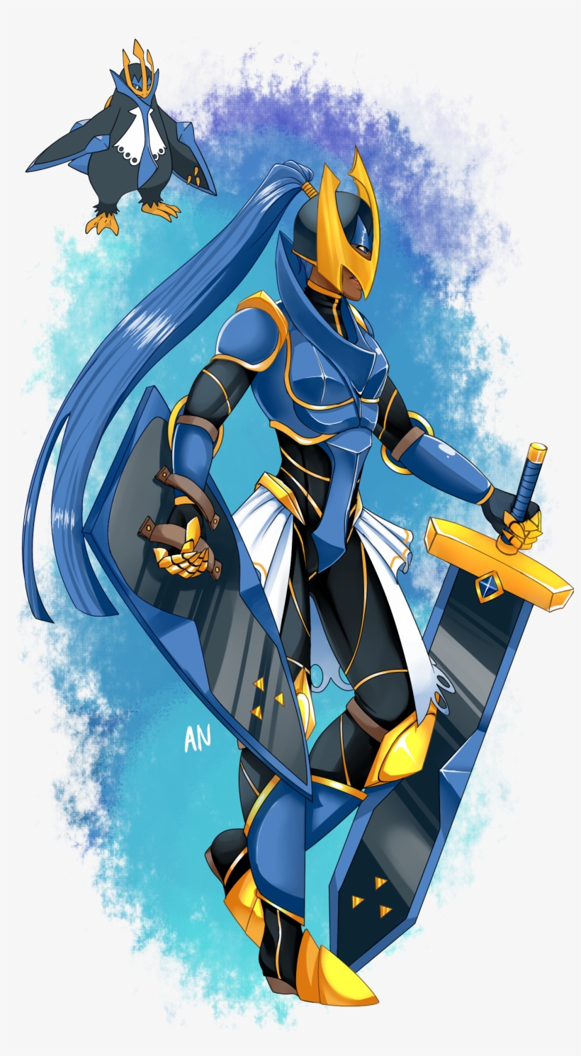 Empoleon Human By Askheroichamburger On Deviantart - Pokemon Go Empoleon, transparent png