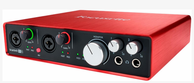 Focusrite Scarlett 6i6 Usb Audio Interface - Focusrite Scarlett 6i6 2gen, transparent png